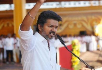 ”தாமரை இலையில் தண்ணி ஒட்டாது; தமிழ் நாட்டு மக்கள் மட்டும் எப்படி ஒட்டுவார்கள்?”: மதுரை மாநாட்டில் விஜய் பேச்சு!