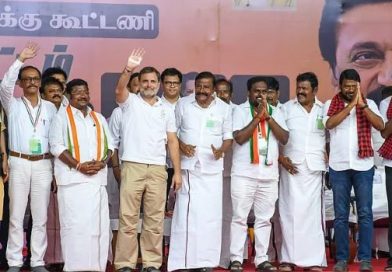 “ஸ்டாலினை பணிய வைக்க மோடி, அமித்ஷாவால் முடியாது”: திருச்சி பரப்புரை கூட்டத்தில் ராகுல் காந்தி பேச்சு!
