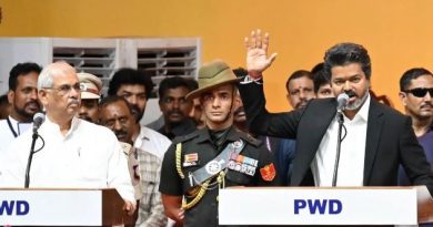 தமிழ்நாட்டின் புதிய முதல்வராக பதவியேற்றார் சி.ஜோசப் விஜய்!